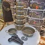 سرویس قابلمه و ماهیتابه 21 پارچه گرانیتی ماموت thumb 3