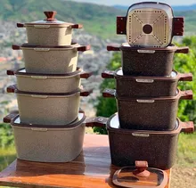 سرویس قابلمه زیو 10 پارچه مربع gallery0