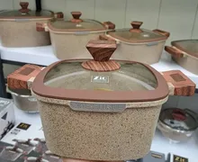 سرویس قابلمه زیو 10 پارچه مربع gallery1