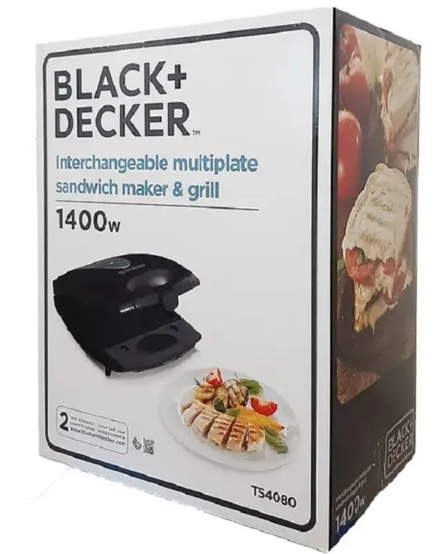 ساندویچ ساز بلک اند دکر 3 صفحه اصل وارداتی gallery1