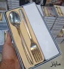 قاشق و چنگال استیل ضخیم برند یونیک gallery0