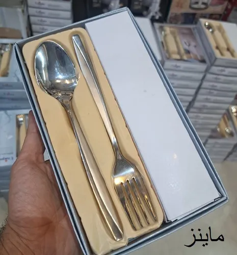 قاشق و چنگال استیل ضخیم برند یونیک