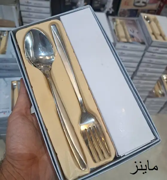 قاشق و چنگال استیل ضخیم برند یونیک