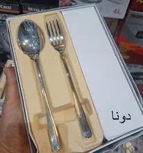 قاشق و چنگال استیل ضخیم برند یونیک gallery2