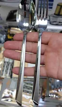 قاشق و چنگال استیل ضخیم برند یونیک gallery3