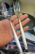 قاشق و چنگال استیل ضخیم برند یونیک gallery4