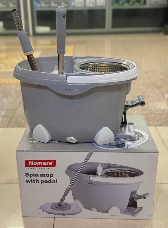 سطل و زمین شوی چرخشی برند همارا gallery0