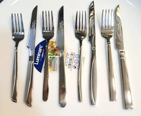 کارد و چنگال میوه خوری برند یونیک