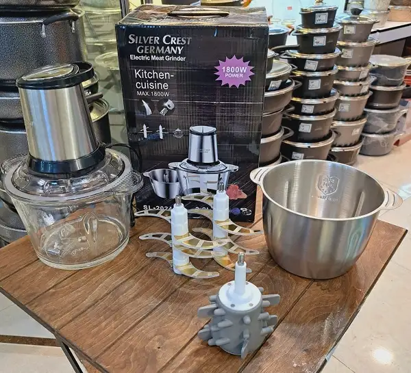 خردکن 2 کاسه سیلور کرست 3.8 لیتر