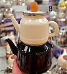 کتری قوری لعابی لوله دار لایت thumb 8