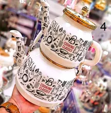 کتری قوری لعابی لوله دار لایت gallery3