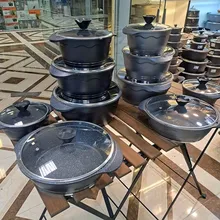 سرویس قابلمه چدن گرانیت قالب دالتون gallery0