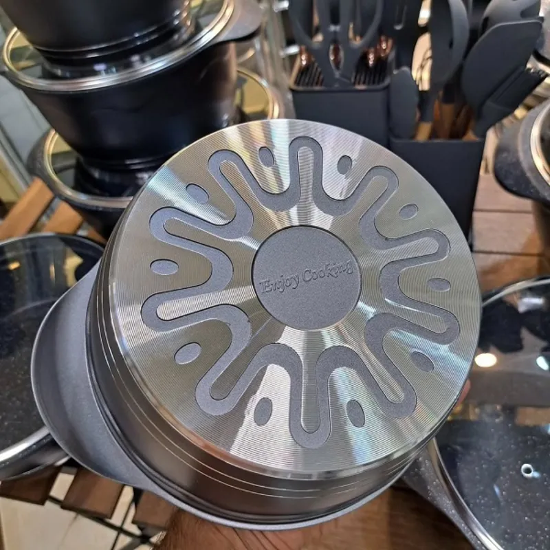 سرویس قابلمه چدن گرانیت قالب دالتون gallery2