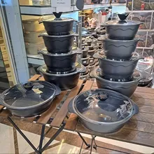 سرویس قابلمه چدن گرانیت قالب دالتون gallery1