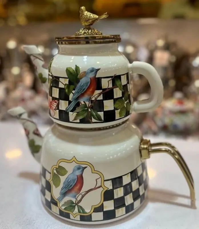 کتری و قوری لعابی برند میس بتی gallery2