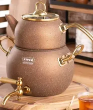 کتری قوری گرانیتی برند ریور شیردار gallery4