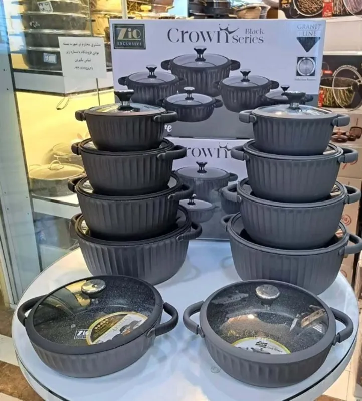 سرویس قابلمه برند زیو 10پارچه gallery0