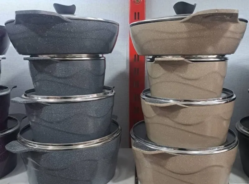 سرویس قابلمه چدن گرانیتی برند هورال gallery8