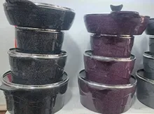 سرویس قابلمه چدن گرانیتی برند هورال gallery4