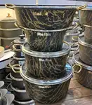 سرویس قابلمه و ماهیتابه 12 پارچه برند ماموت thumb 2