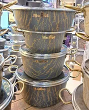 سرویس قابلمه و ماهیتابه 12 پارچه برند ماموت gallery3