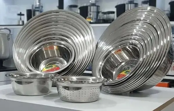 آبکش و لگن برند یونیک 11 تکه (22 پارچه)