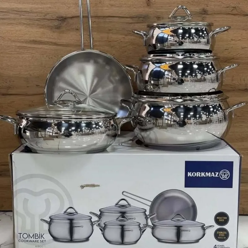 سرویس قابلمه و ماهیتابه برند کرکماز gallery0