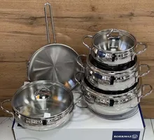 سرویس قابلمه و ماهیتابه برند کرکماز gallery4