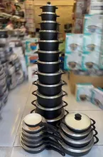 تابه و قابلمه تکی چدن گرانیت برند عروس مدل ویکتوریا gallery0