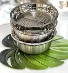 ست آبکش و لگن استیل رنده دار برند یونیک thumb 1