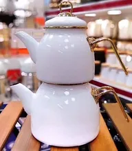 کتری قوری لعابی لوله ای برند لایت gallery5