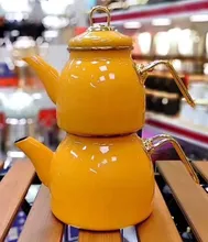 کتری قوری لعابی لوله ای برند لایت gallery7