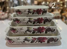 ست چهار تابه مستطیل سرامیکی gallery1