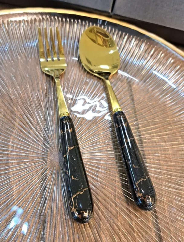 قاشق و چنگال سرامیکی برند ام جی اس gallery2