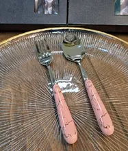 قاشق و چنگال سرامیکی برند ام جی اس gallery4