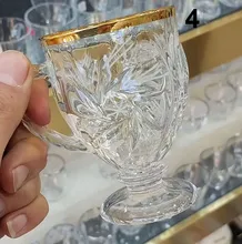 فنجان های پایه دار لب طلا بلینک مکس gallery3