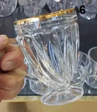 فنجان های پایه دار لب طلا بلینک مکس gallery5