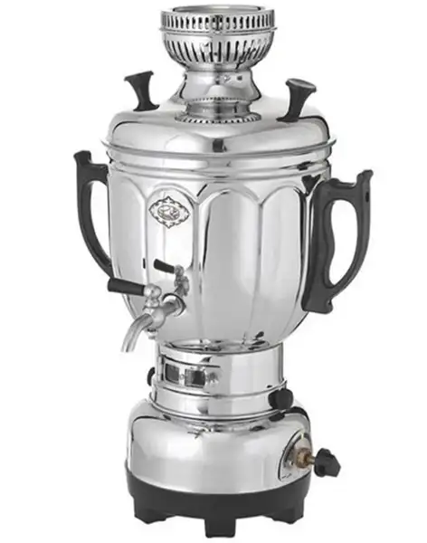 سماور گازسوز برند عالی نسب مدل پگاه ظرفیت 4 لیتر