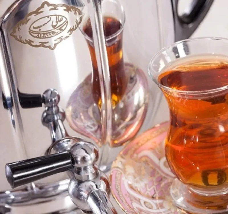 سماور گازسوز برند عالی نسب مدل پگاه ظرفیت 4 لیتر gallery1