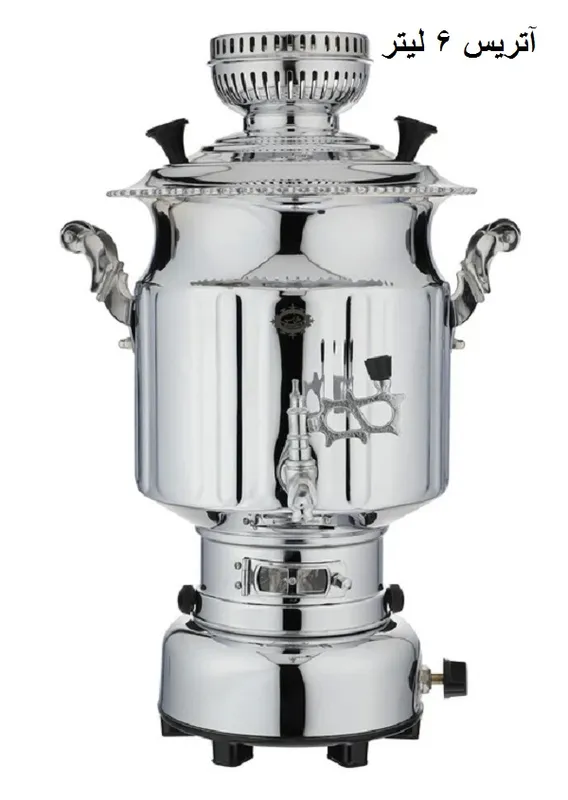 سماور گازی برند عالی  نسب 6 لیتری پیلوت دار gallery1