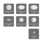 سرویس 28 پارچه چینی زرین مدل سپیدار thumb 6