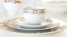 سرویس غذاخوری 102 پارچه 12 نفره چینی زرین مدل گلستان gallery7