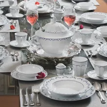 سرویس چینی 103 پارچه مدل فرانسیس سرمه ای gallery6