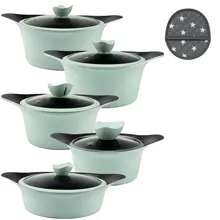 سرویس قابلمه 12 پارچه MGS طرح کره ای C gallery4