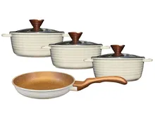سرویس قابلمه 7 پارچه عروس مدل خطی gallery0